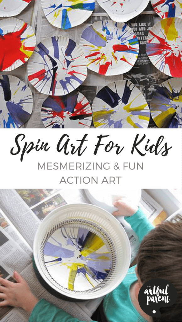 Spin Art For Kids is a Mesmerizing and Fun Action Art Activity