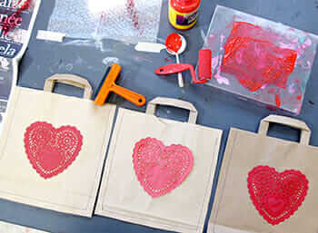 DIY Gift Bags for Valentine's Day