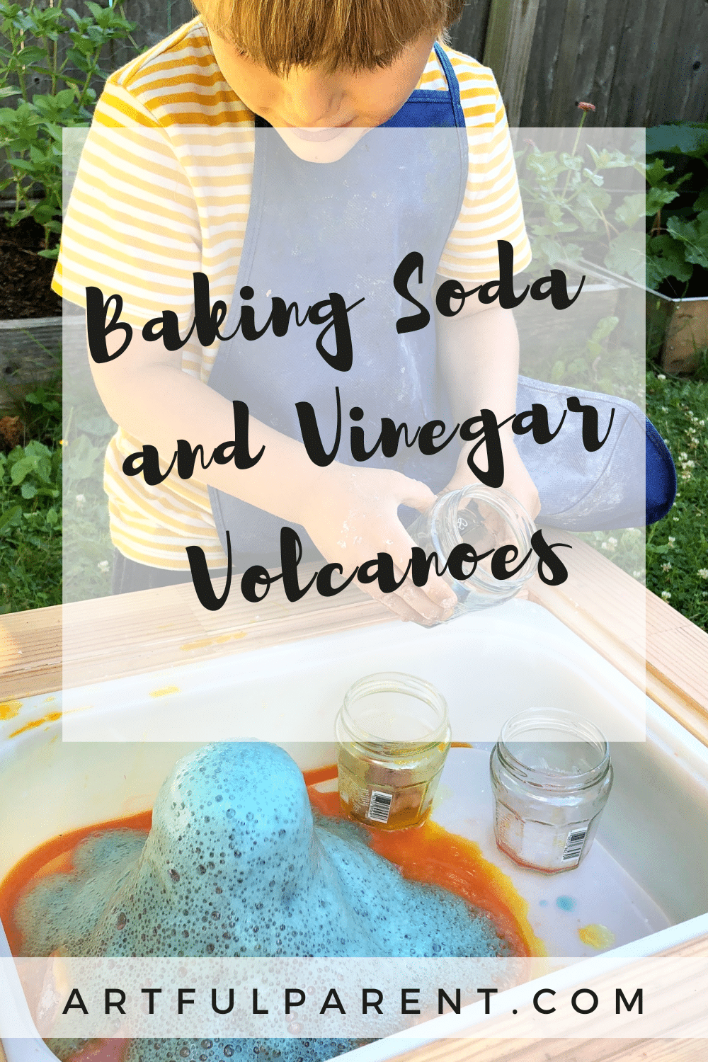 How To Make Baking Soda and Vinegar Volcanoes