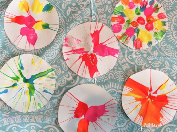 How to Do Spin Art with a Salad Spinner