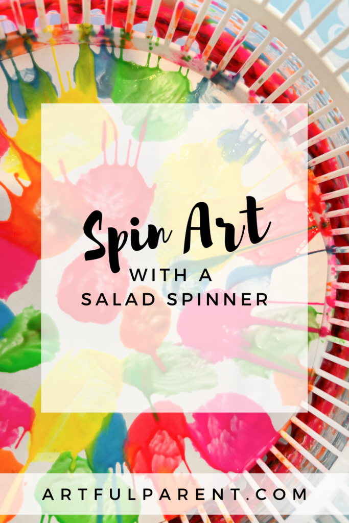 spin art pin graphic