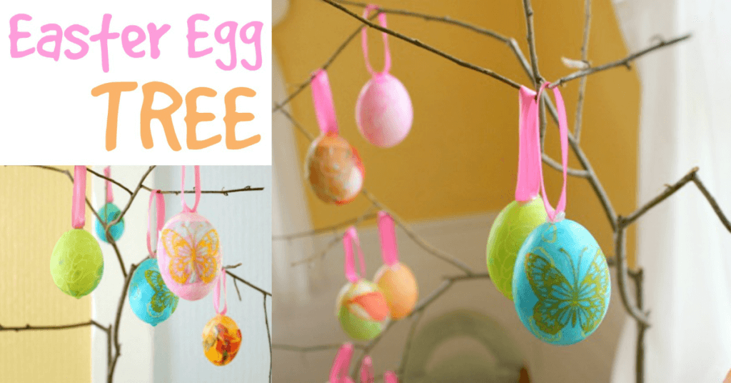 Diy Easter Egg Tree The Quick And Easy Way To Decorate For Easter