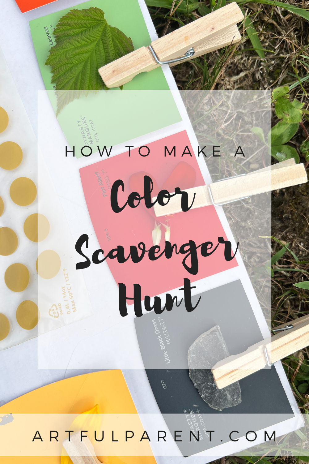 How to Make a Color Scavenger Hunt for Kids