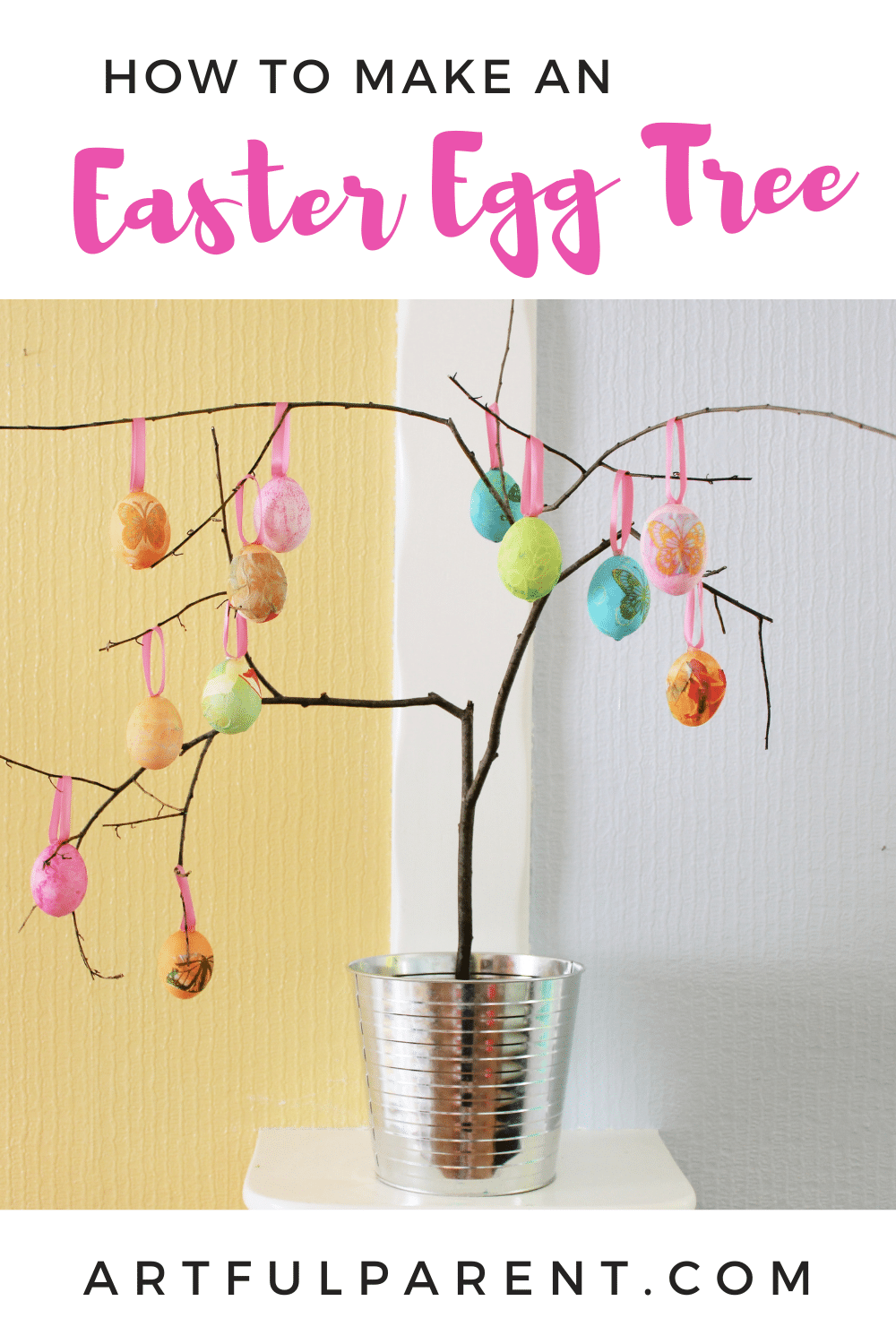 How to Make an Easter Egg Tree