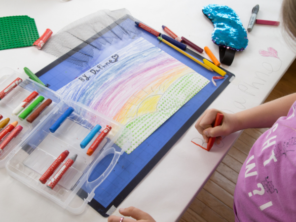 How to do Texture Drawing for Kids