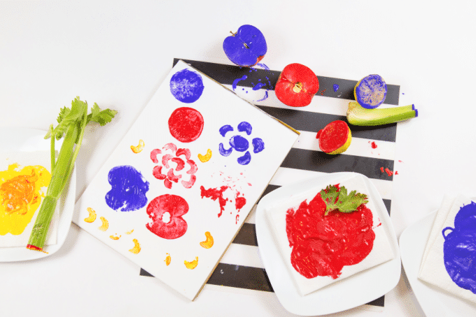 fruit and vegetable printing