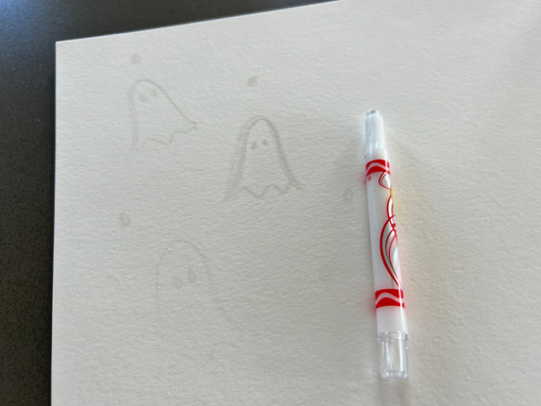 invisible drawing