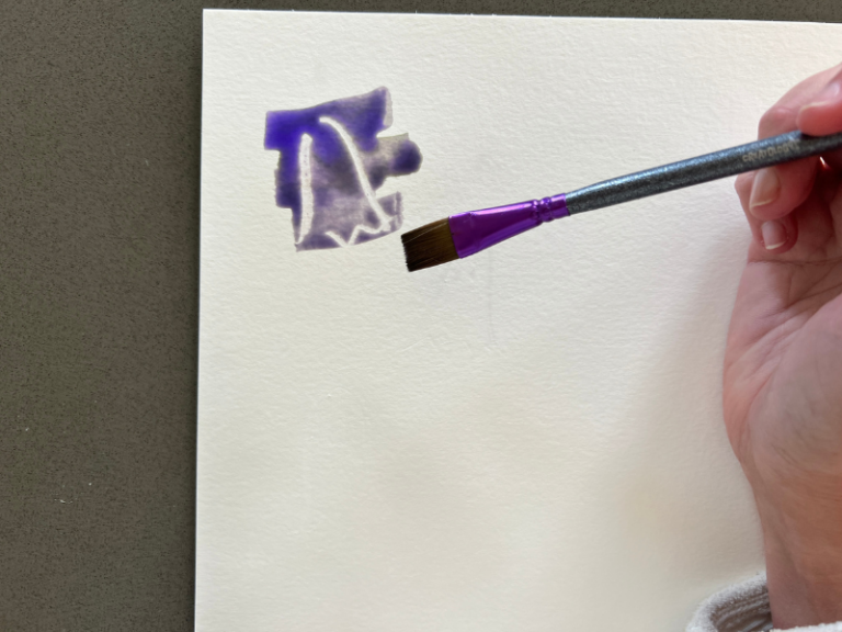 invisible ink with paint