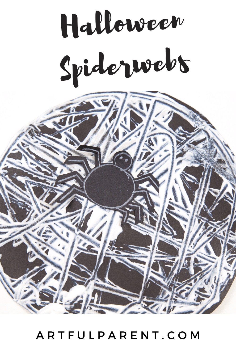 halloween spider webs pin