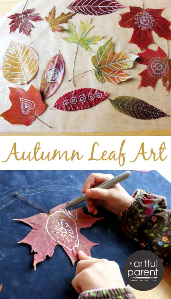 Leaf Art :: Leaf Drawing and Doodling