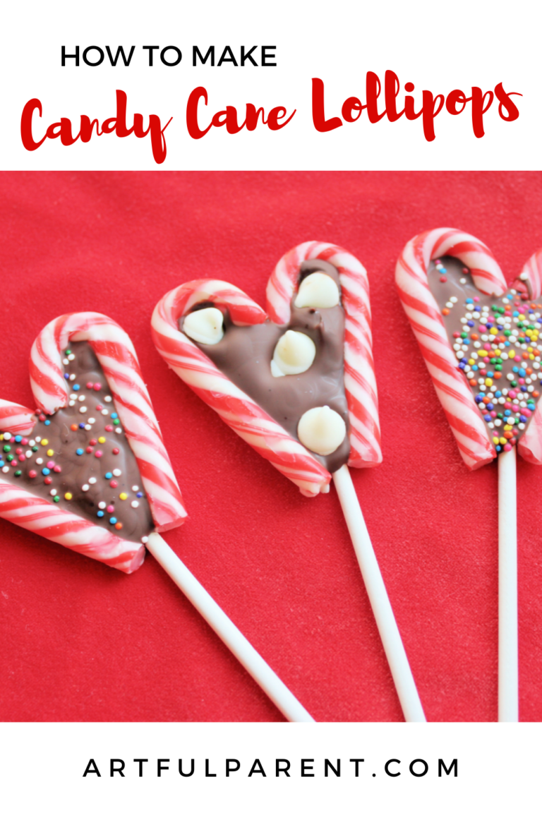 How To Make Candy Cane Lollipops for Holiday Gifts