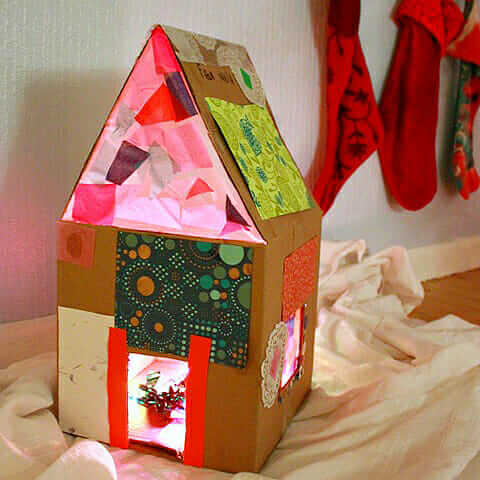 cardboard dollhouse kit michaels