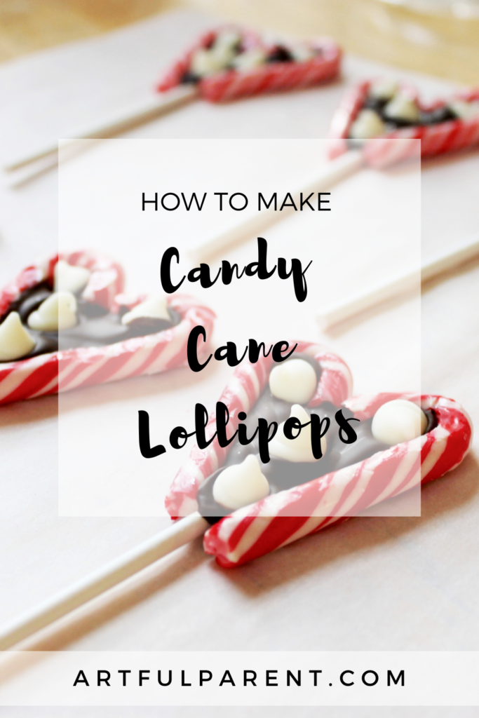 candy cane lollipops pinterest