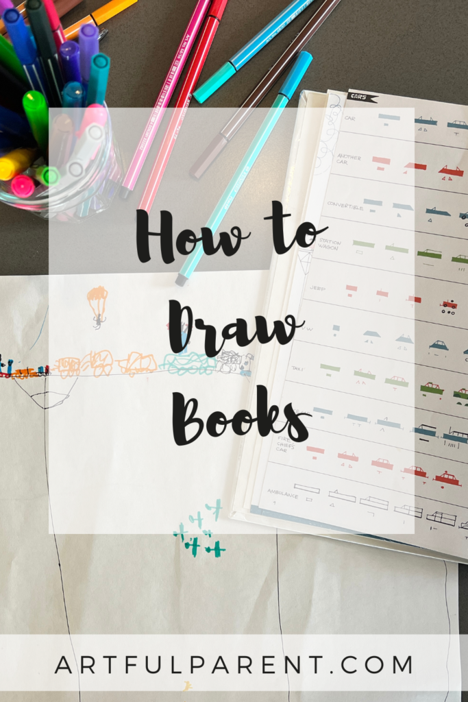 how to draw book pin