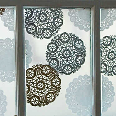 Diy Winter Decorations How To Make A Wintry Window With Paper