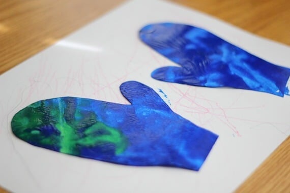 Winter Art Activity for Toddlers