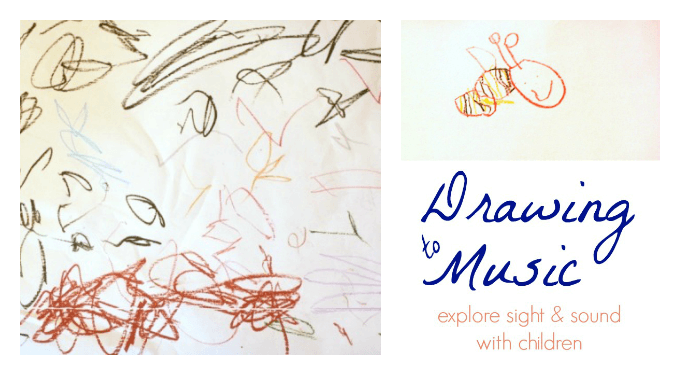 Drawing to Music with Children