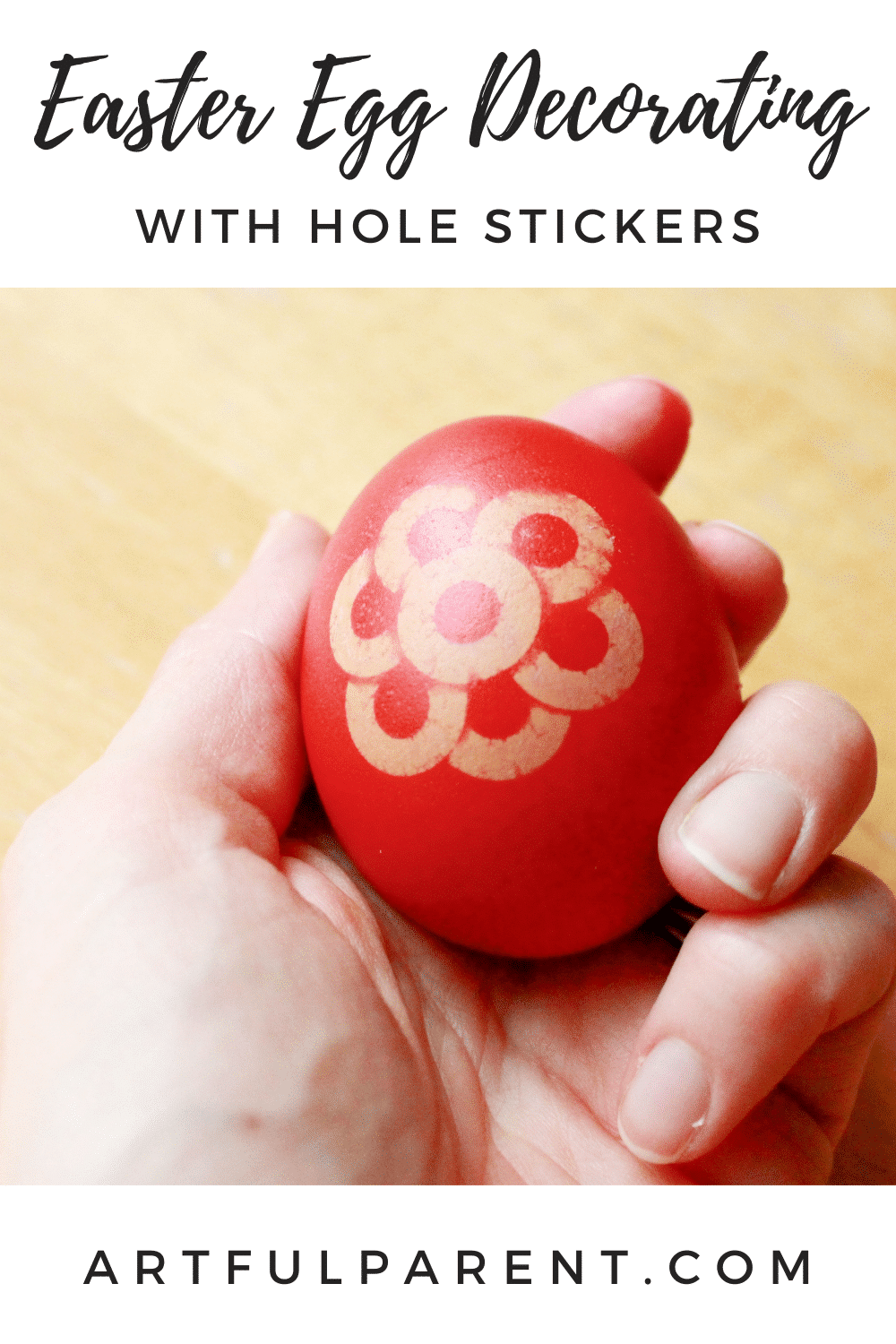Painting Eggs for Easter Easter Stickers