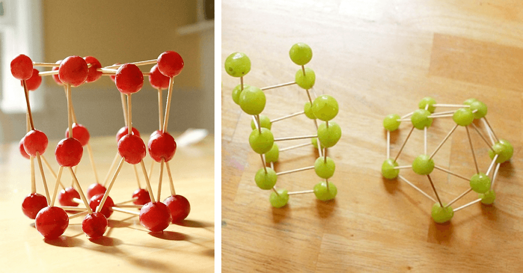 Edible Art – Grape & Toothpick Sculptures