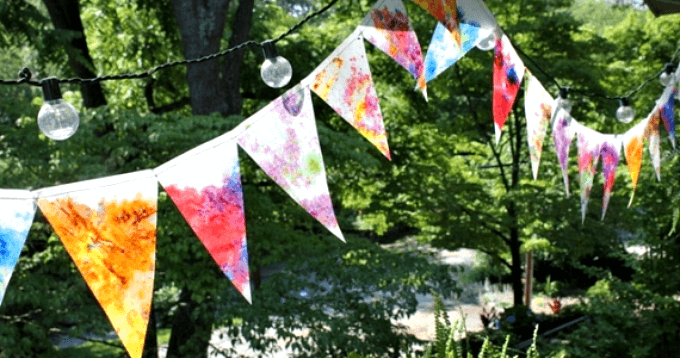 How to Make a Bunting Stained Glass