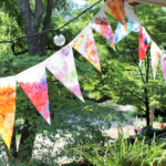 stained glass bunting