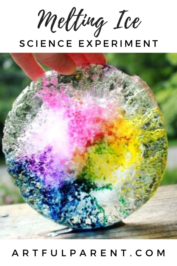 salt melting ice experiment procedure