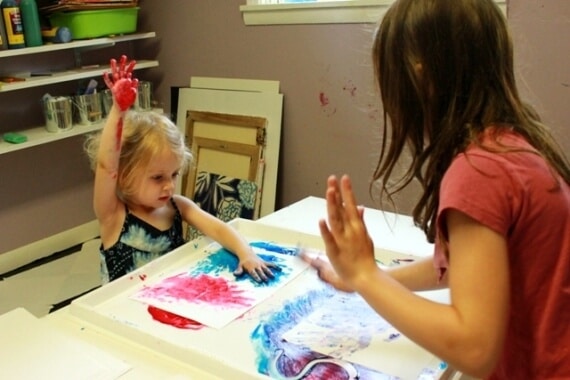 Sensory Sand Finger Paint for Toddlers 30