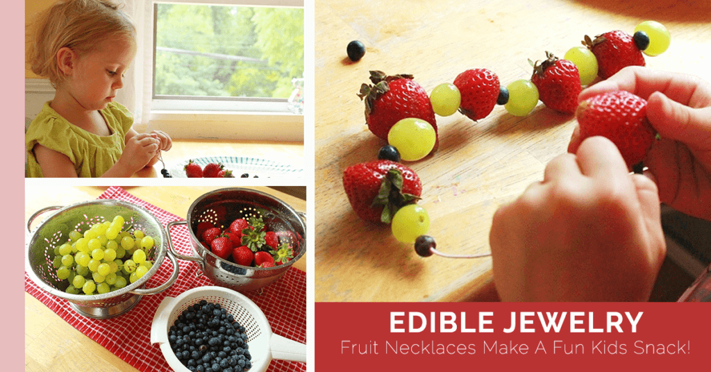 Edible Jewelry Fruit Necklaces Make A Fun Kids Snack!