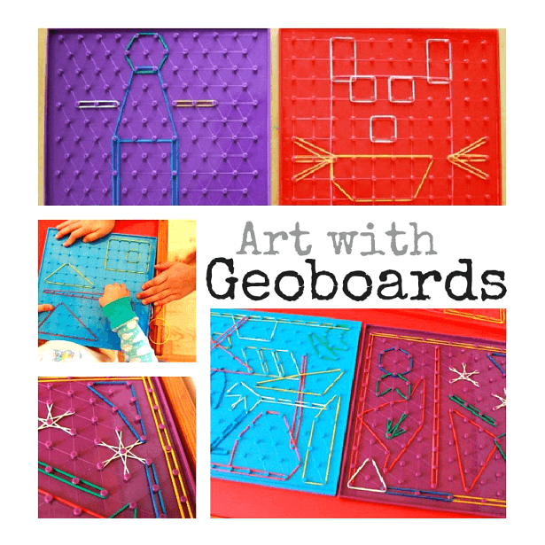 Kids Art with GeoBoards