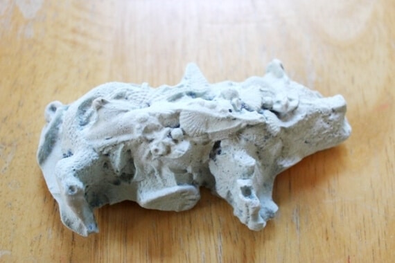 Plaster Casting with Playdough Molds