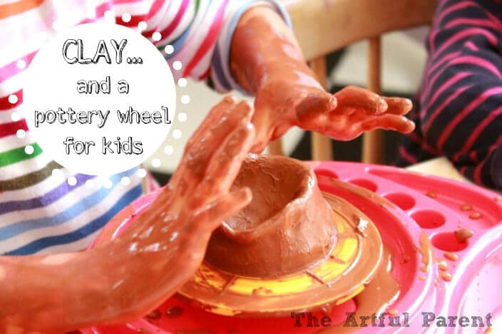 Clay... and a Pottery Wheel for Kids