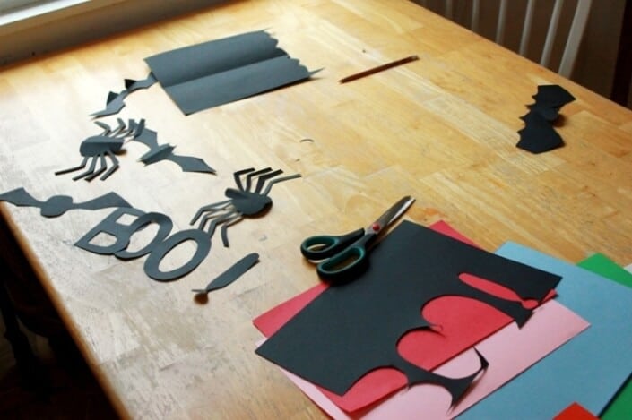 How to Make a Halloween Bunting