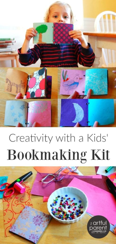 Creativity with a Kids Bookmaking Kit