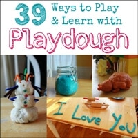 39 Ways to Play and Learn with Playdough