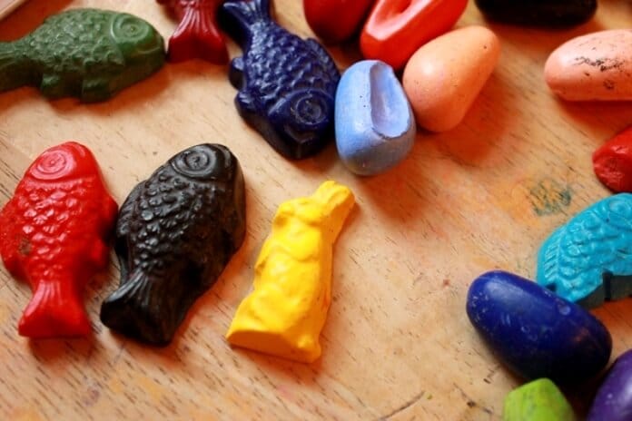 Shaped Crayons Creative Drawing for Kids 07