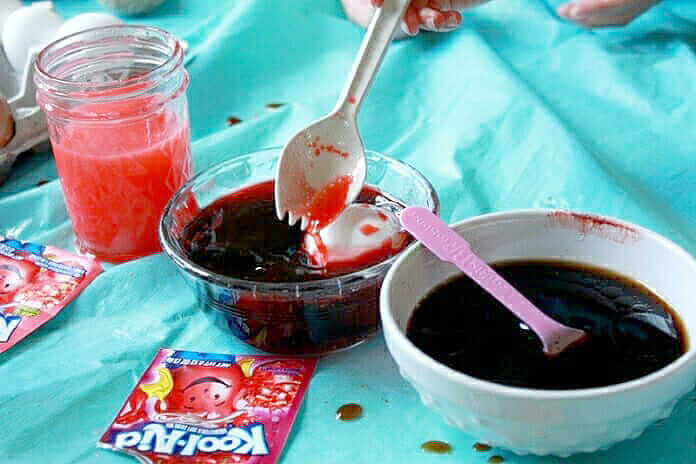 How To Color Easter Eggs With Kool Aid Pie Images Drawn Of Plants