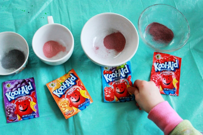 kool aid for dyeing easter eggs