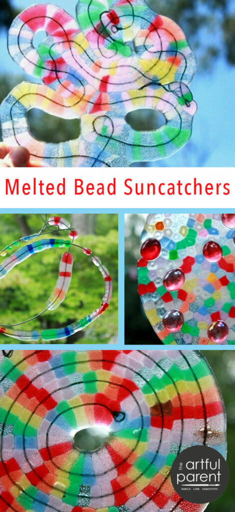 Melted Bead Suncatchers :: A Step-by-Step Tutorial