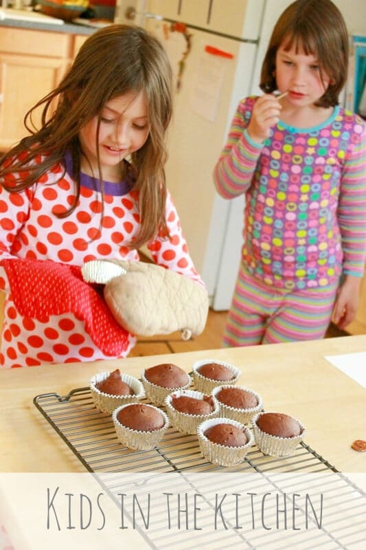 Kids in the Kitchen -- Baking up a Mystery Chocolate Dessert