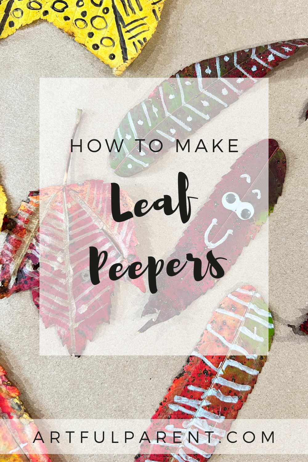 How to Make Leaf Peepers for Kids