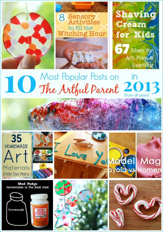 The 10 Most Popular Posts on The Artful Parent from 2013 --from all years