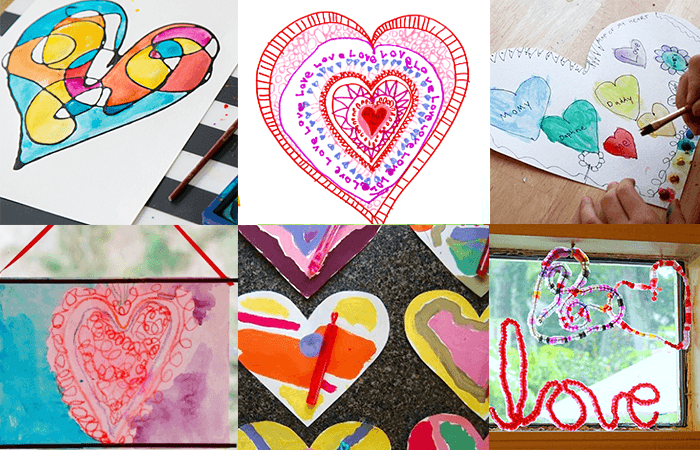 valentine's day art projects for preschoolers