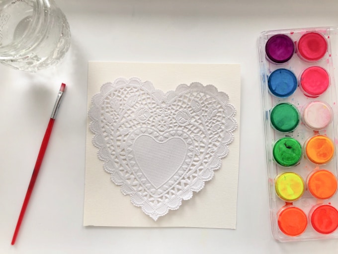 heart doily with watercolors_andrea martelle 