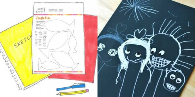 Ideas Creativas de Dibujo para Niños-Hojas de actividades