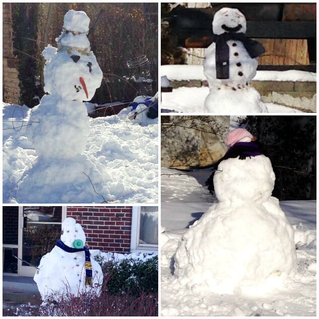 11 Pictures of Snowmen + Creative Ideas for Making Your Own