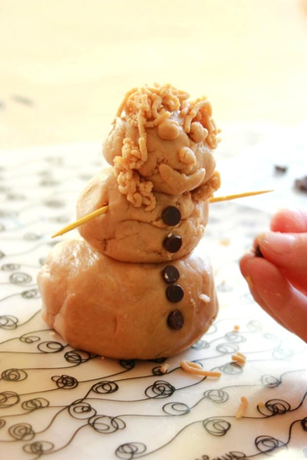 Peanut Butter Playdough for Kids