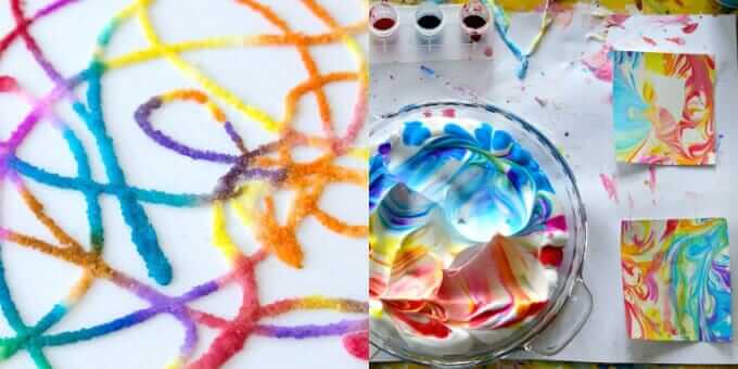 Watercolor Art for Kids - 10 Colorful Ideas | Fun-A-Day!