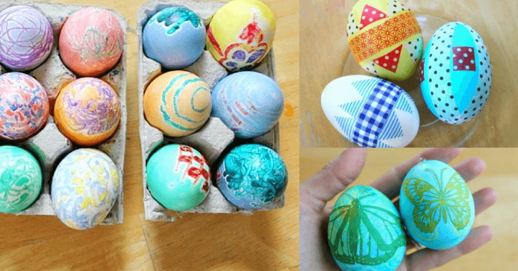 easter egg dying ideas