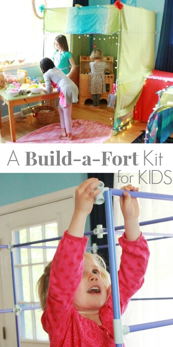 A Build a Fort Kit for Kids by Fort Magic