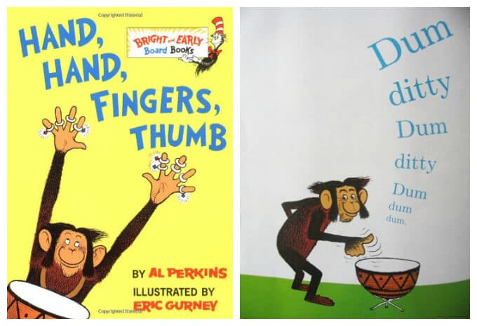 FUN Kids Books About Music - Hand Hand Fingers Thumb